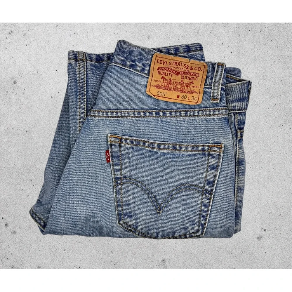 80's 90's 00's Levis Jeans Bundle Various Sizes Blue White Excellent Vintage Mix